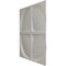 Ekena Millwork 19 5/8in. W x 19 5/8in. H Franklin EnduraWall Decorative 3D Wall Panel Covers 2.67 Sq. Ft. WP20X20FRCSV - alternate 6